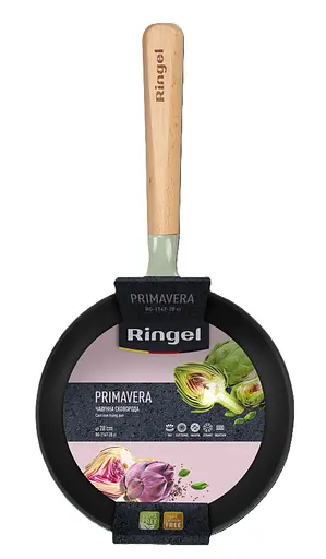 Сковорода Ringel PrimaVera чугунная 28 см без крышки (RG-1147-28 ci) - фото 5