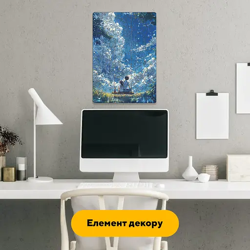 Пазл деревянный Аниме Звездное Свидание, А1, Картонная коробка 500+ элементов - фото 6