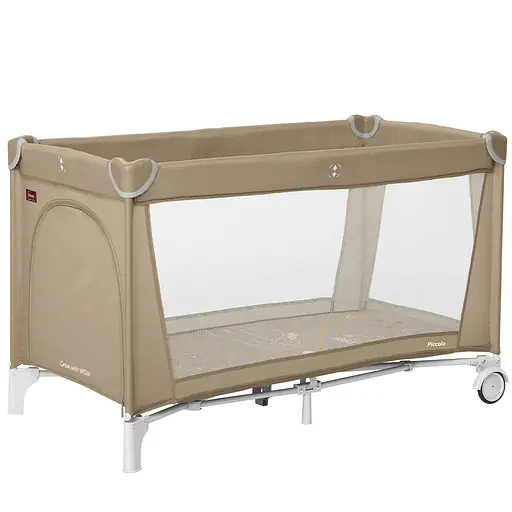 Детский манеж Carrello Piccolo+ CRL-18102 Sand Beige с двухуровневым дном