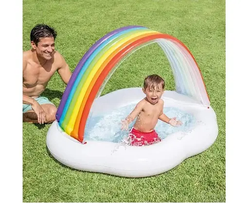 Дитячий басейн Intex Веселка-Хмара надувний (57141) - фото 2