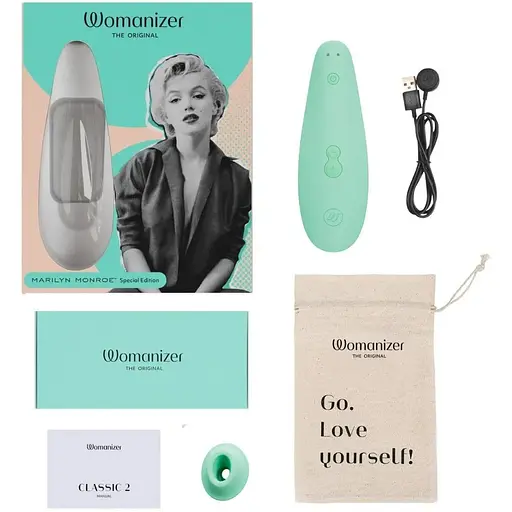 Стимулятор Womanizer Marilyn Monroe (Mint) - фото 5