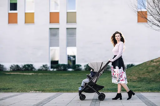 Коляска для ребенка FreeON Diamond, grey [CD] - фото 3