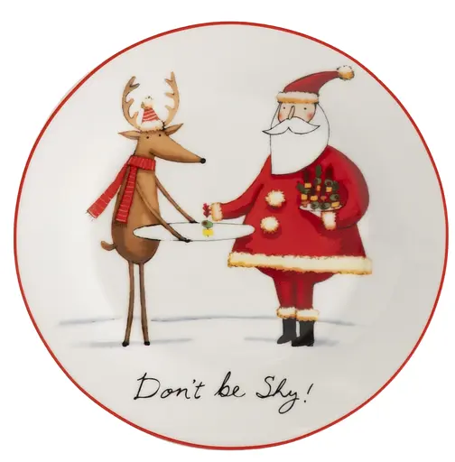 Набір тарілок Limited Edition Ny Party 4 шт 19 см (TRSC-HD5025-4P06) - фото 4