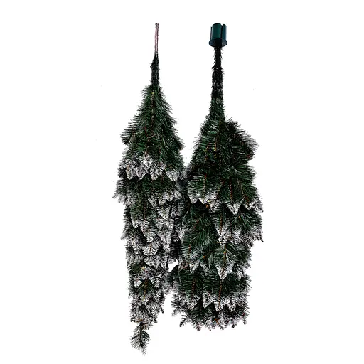 Штучна ялинка LUGI настільна Принцеса 0.75 м, новорічна ялинка із засніженими кінчиками реалістична Преміум KOS-PRNCSS75 - фото 7