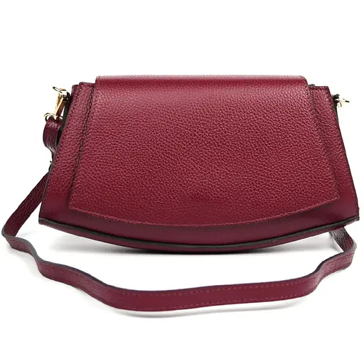 Женская кожаная сумка на плечо Firenze 30х16х7 см sum0028539 - фото 5