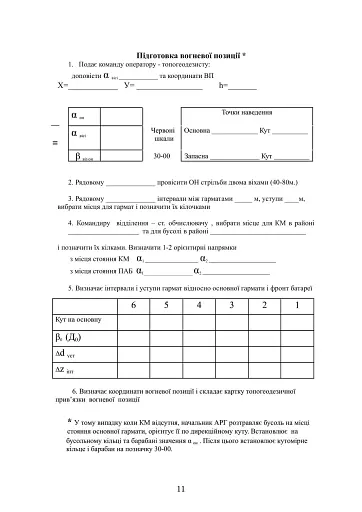 Посібник для практичної роботи старшого офіцера батареї артилерії - фото 12