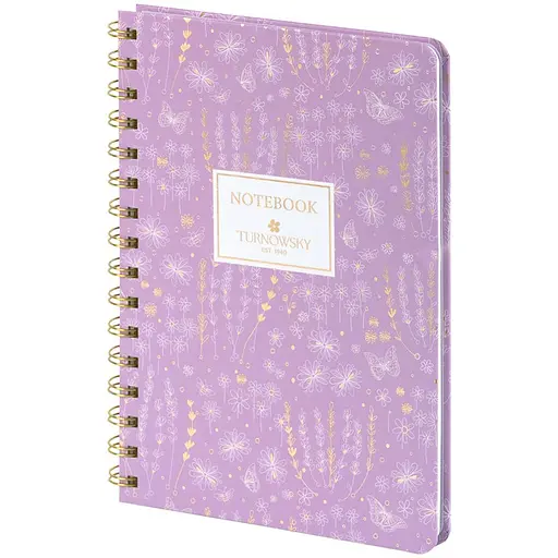 Блокнот на спіралі Axent Turnowsky Morning Dew А5 80 аркушів у клітинку (8470-13-A-TR) - фото 2
