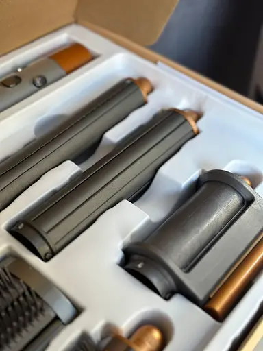 Фен-стайлер с 6 насадками Smart X Airwrap Complete Long X9G фен-щетка плойка фен 3 скорости 3 режима 1300 Вт Серый - фото 4