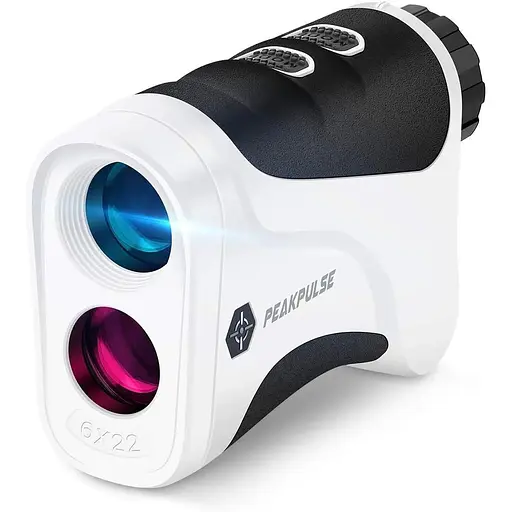 Дальномер PeakPulse Rangefinder Golf 656 Yards с фиксатором флага, 6-кратным увеличением, вибрацией, измерением расстояния
