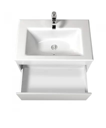 Тумба Мойдодир Prime 70-А з умивальником Amalfi 70 підвісна Білий - фото 8