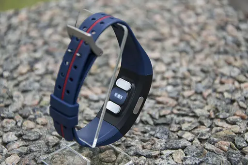 Розумний фітнес-браслет Jiks Fit з тонометром та виміром ЕКГ (Синьо-червоний) - фото 4