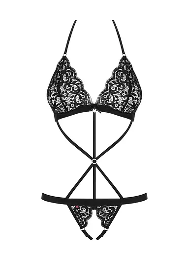 Боді Obsessive 831-TED-1 S/M чорний - фото 5