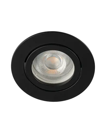 Кільце точкового світильника Kanlux 22436 DALLA 1x10W IP20 чорне - фото 1