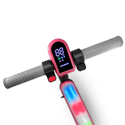 Детский электросамокат GIANT Kids ES1 розовый, с LED-подсветкой деки и колес, от 4 лет - фото 4