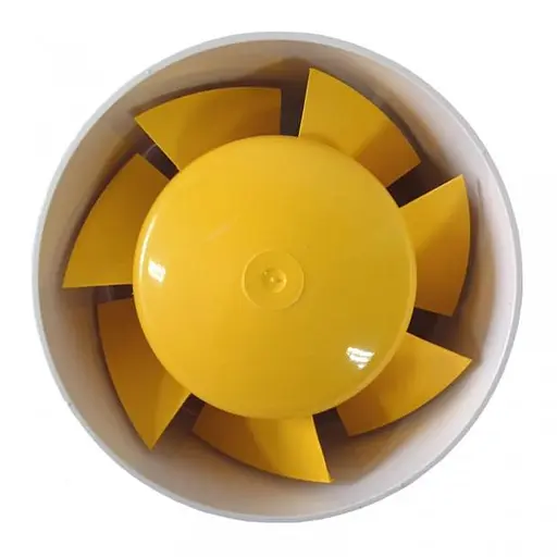 Вентилятор канальный осевой Домовент 125 ВКО Белый 30412 - фото 2