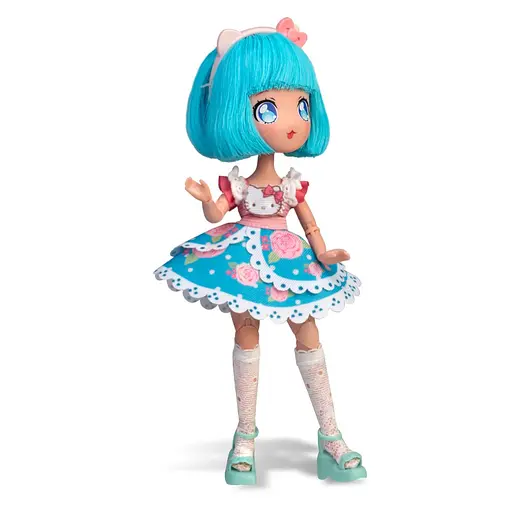 Детская кукла Красавица Пинк 4SF Manga Dolls HKTF0300 серии Hello Kitty - фото 3