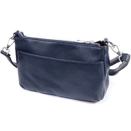 Женская сумка Vintage для на три отделения из натуральной кожи 24х15х9 см sum0027019 - фото 2