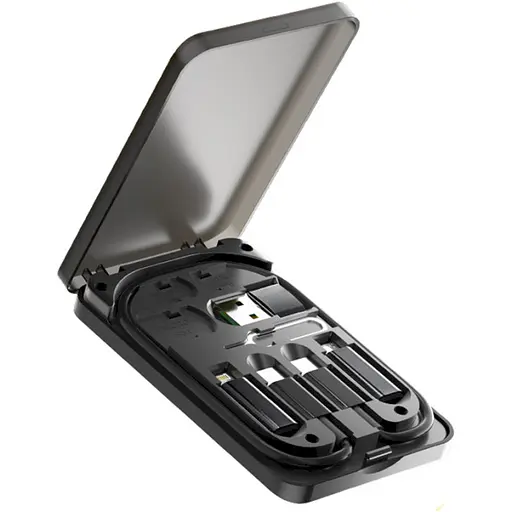 Комплект адаптерів Essager geometric multifunctional data cable storage box (ECJHZ-JH01-P) - фото 2