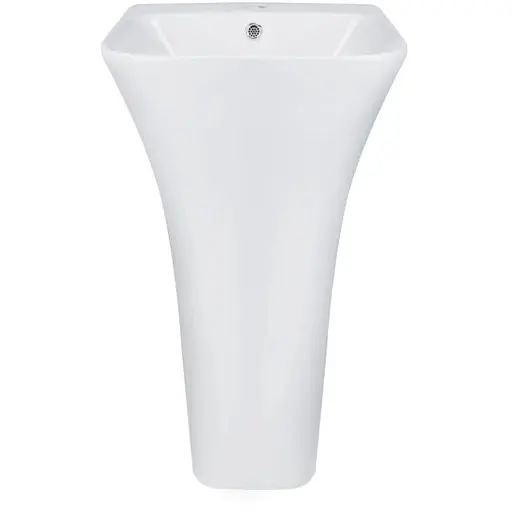 Раковина Qtap Crow напольная без донного клапана QT0511G315WN - фото 1