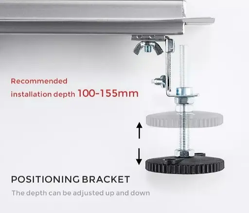 Душевой трап Gappo 70х500 мм, нержавеющая сталь G85007-3 - фото 5