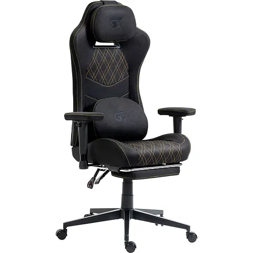Геймерське крісло GT Racer X-2407 Fabric Black/Orange - фото 3