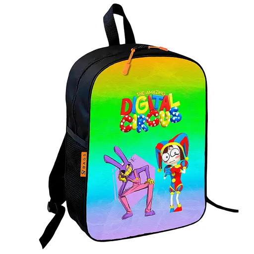 Шкільний рюкзак дитячий Цифровий Цирк + Сумка для взуття спортивної форми рюкзак-мішок хлопчикові (01882) - фото 5