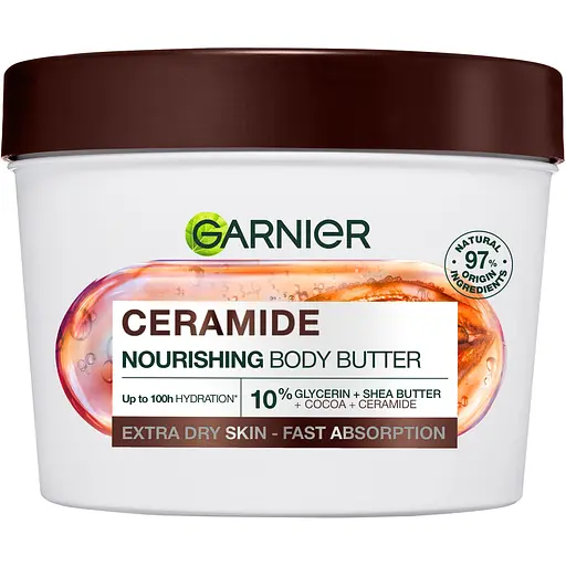 Восстанавливающий крем-баттер Garnier Body Superfood Какао для сухой кожи 380 мл