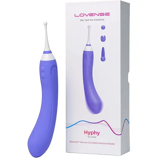 Двухсторонний смарт-вибратор Lovense Hyphy - фото 2