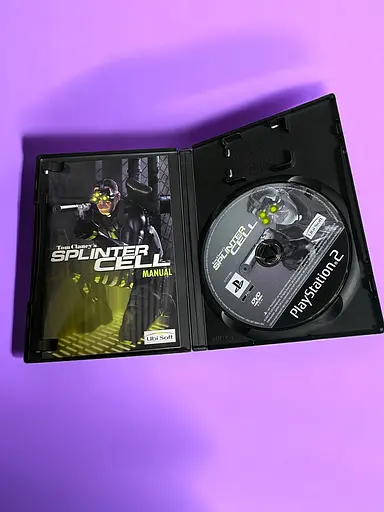 Диск с игрой на PlayStation 2 лицензия Tom Clancy's Splinter Cell - фото 3