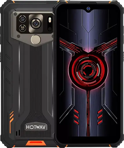 Захищений смартфон Hotwav Cyber W10 4/32GB АКБ 15 000мАг Orange - фото 1