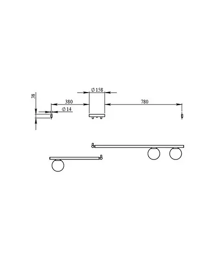 Люстра Iris, PikArt арт. 24881 Чорний - фото 2