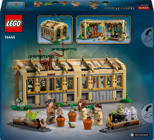 Конструктор LEGO Harry Potter Замок Гогвортс: урок гербології 390 деталей (76445) - фото 3
