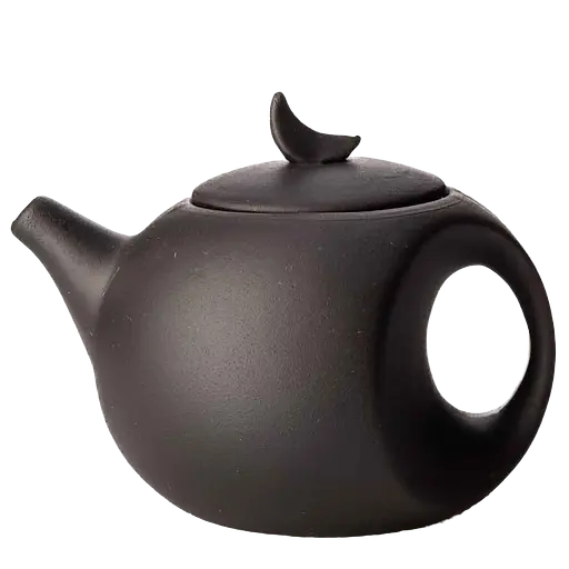 Иссинский чайник Лунатик, 175 мл - Черный