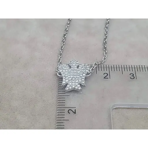 Серебряный браслет Агни Светлый ангел с фианитами.4159Р-CZ АППОЛИОН - фото 3