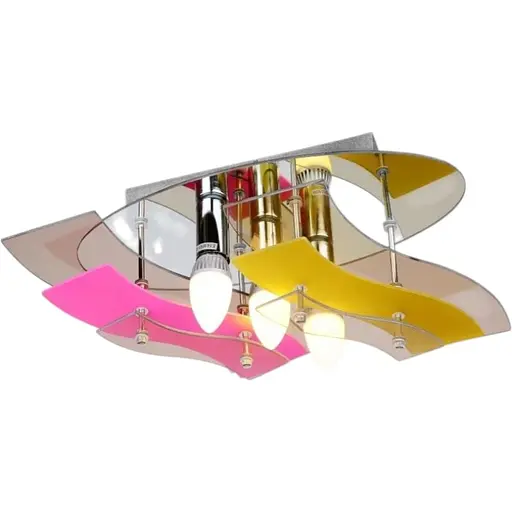 Люстра потолочная Brille классическая E14 40W CH (BR-02 421C/3)