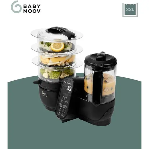 Блендер-пароварка Babymoov Nutribaby + XL Black (A001140) - фото 5
