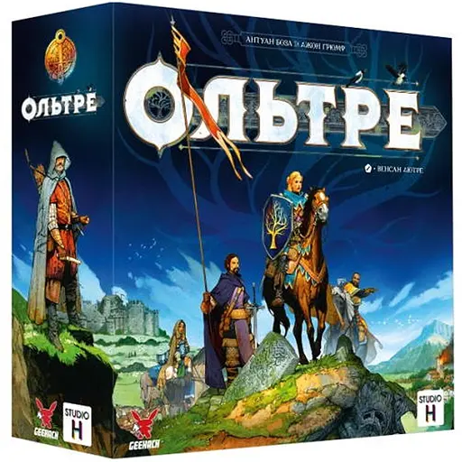 Настольная игра Geekach Games Ольтре (Oltree) (укр.) + уникальное промо! (GKCH100OL) - фото 1