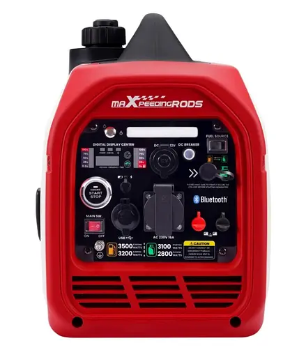 Генератор інверторний MaXpeedingRods 3.5 кВт Електричний старт/Дистанційний старт з телефону/Ручний стартер MXR4000 GT - фото 4
