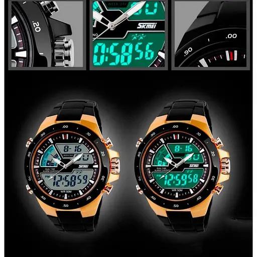 Спортивний годинник Skmei 1016 gold - фото 4