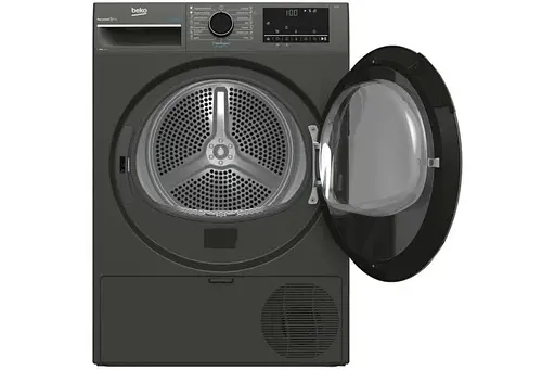 Beko Сушильна машина тепловий насос, 8кг, A++, 60см, дисплей, сірий - фото 2