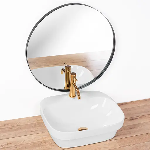 Умивальник Rea Marika 50 накладний білий REA-U9611, Білий - фото 2