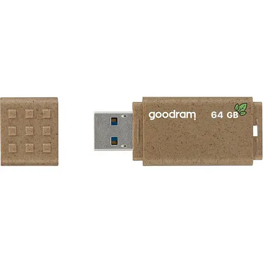 Флеш-накопичувач GoodRam USB Flash 64GB USB 3.0 UME3 ECORefurbishedIENDLY, Retail (UME3-0640EFR11) - фото 2