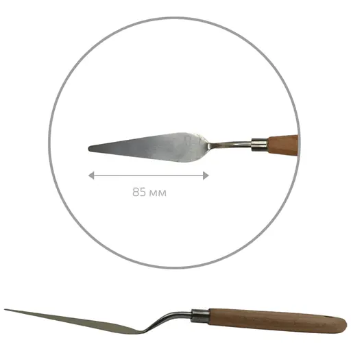 Мастихін Rosa Studio 11923 капля довжина 8.5 см ст.код1016 - фото 1