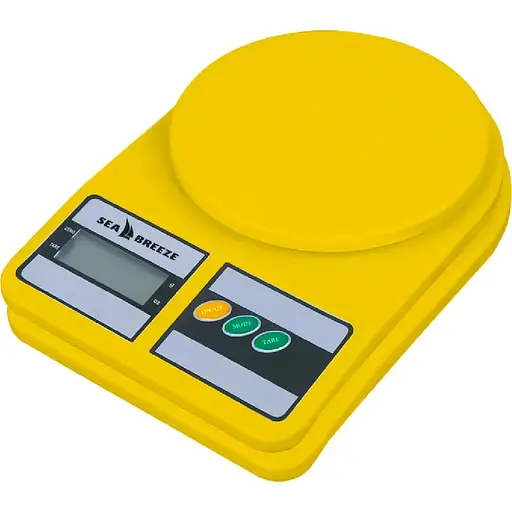 Весы кухонные SeaBreeze SB-071 Yellow [147726]