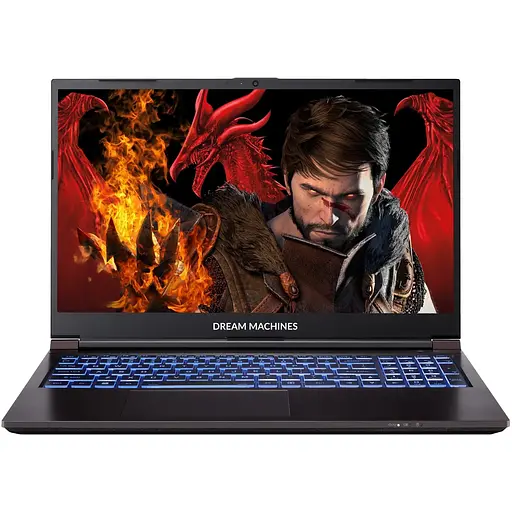 Dream Machines Ноутбук RG2050-15 15.6FHD IPS, Intel i7-13620H, 32GB, F1TB, NVD2050-4, DOS, черный