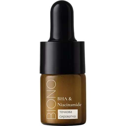 Сироватка для обличчя Biono концентрована точкова з саліциловою кислотою та ніацинамідом 5 мл - фото 2