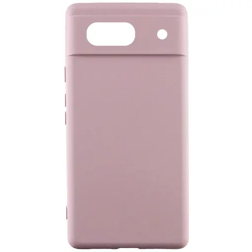 Чохол Silicone Cover Lakshmi Full Camera (AAA) для Google Pixel 8a Рожевий / Pink Sand