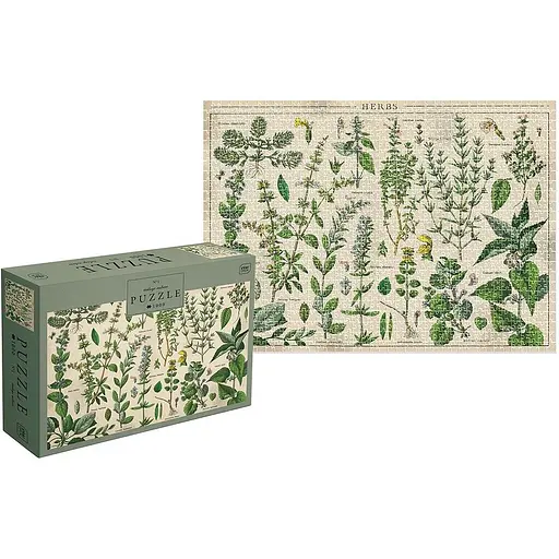 Пазлы трехслойные Interdruk Vintage Nature 1, 1000 шт. (385062) - фото 2