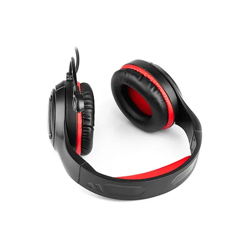 Навушники REAL-EL GDX-7590 Black-Red - фото 6