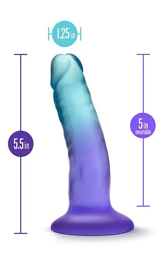 Фалоімітатор B Yours Morning Dew 5 14 см мульті - фото 4